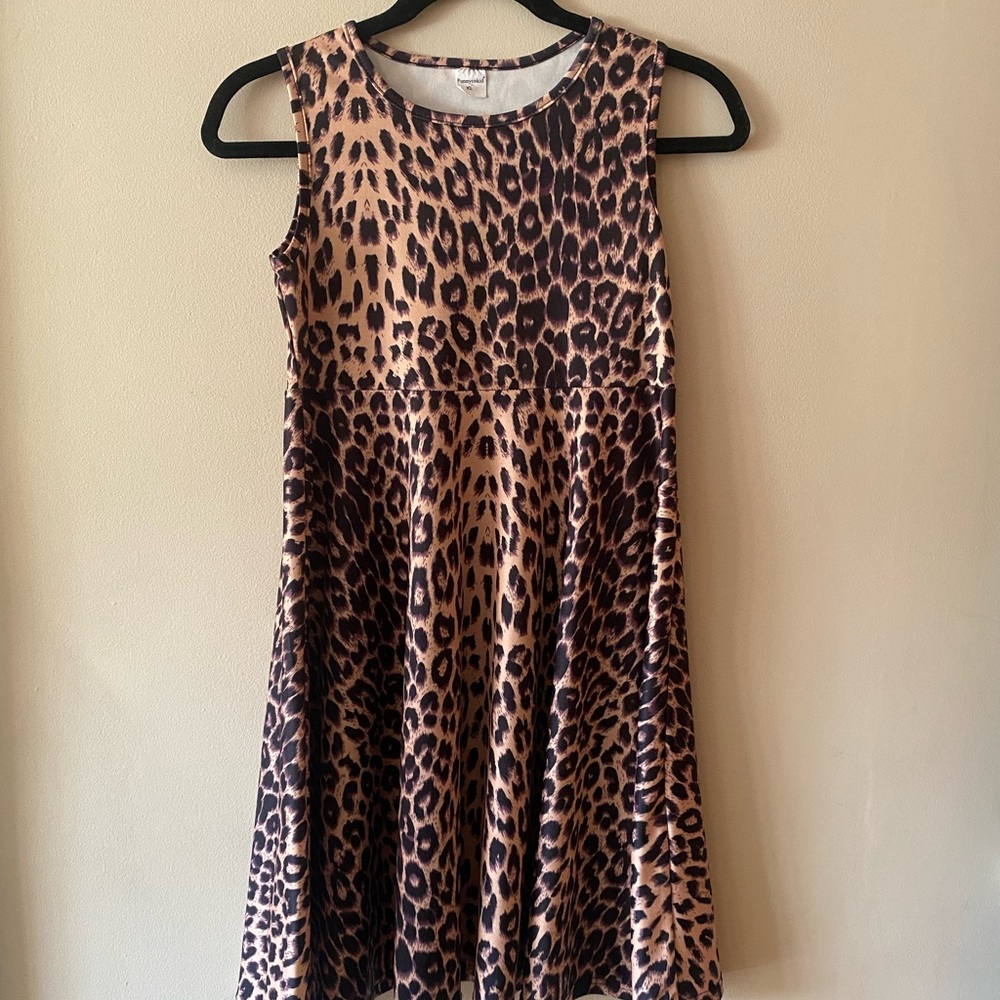 Cheetah Print Dress